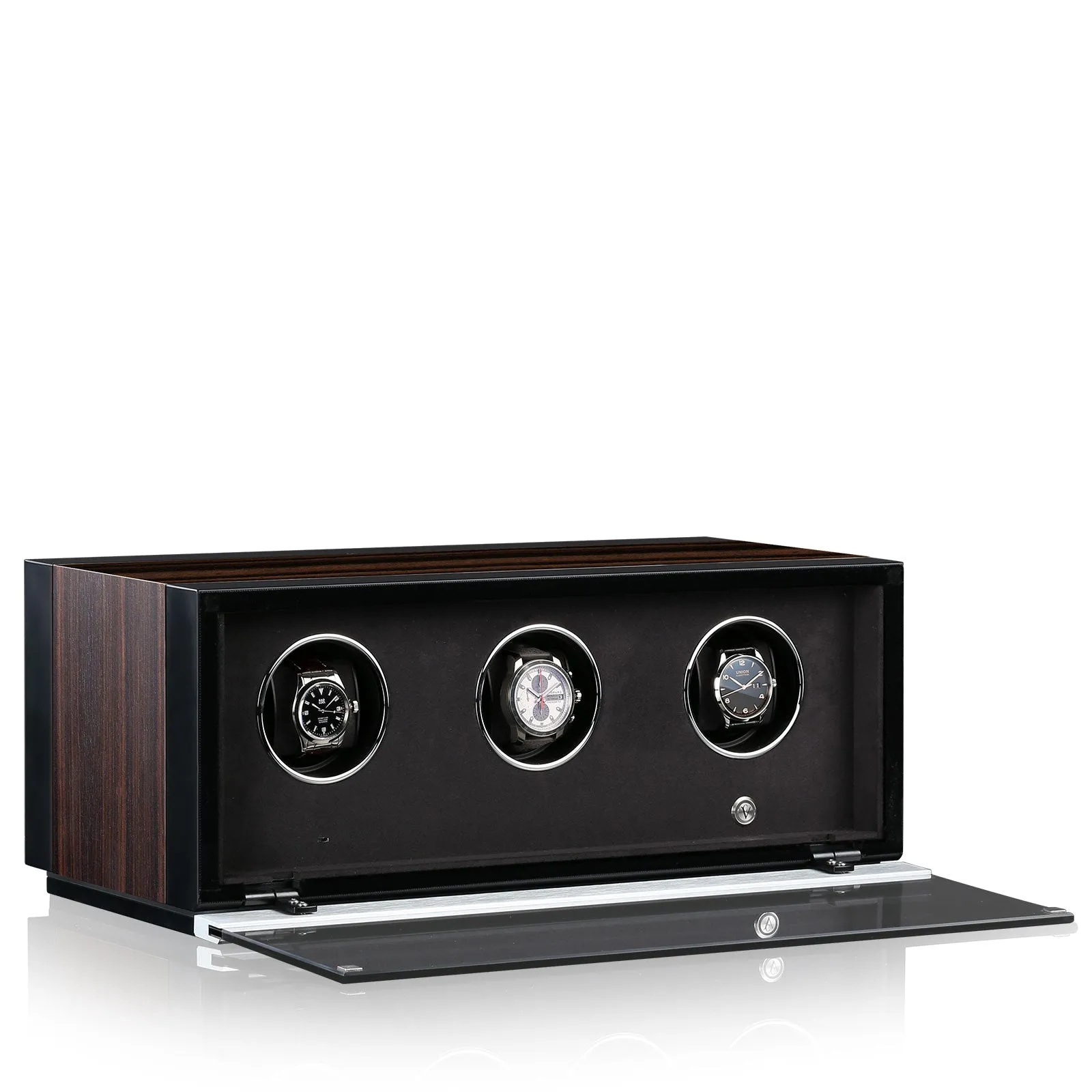 Chronovision Watch Winder Ambiance III Ebony Silk Black Silk sold by Jura Watches product image thumbnail 2