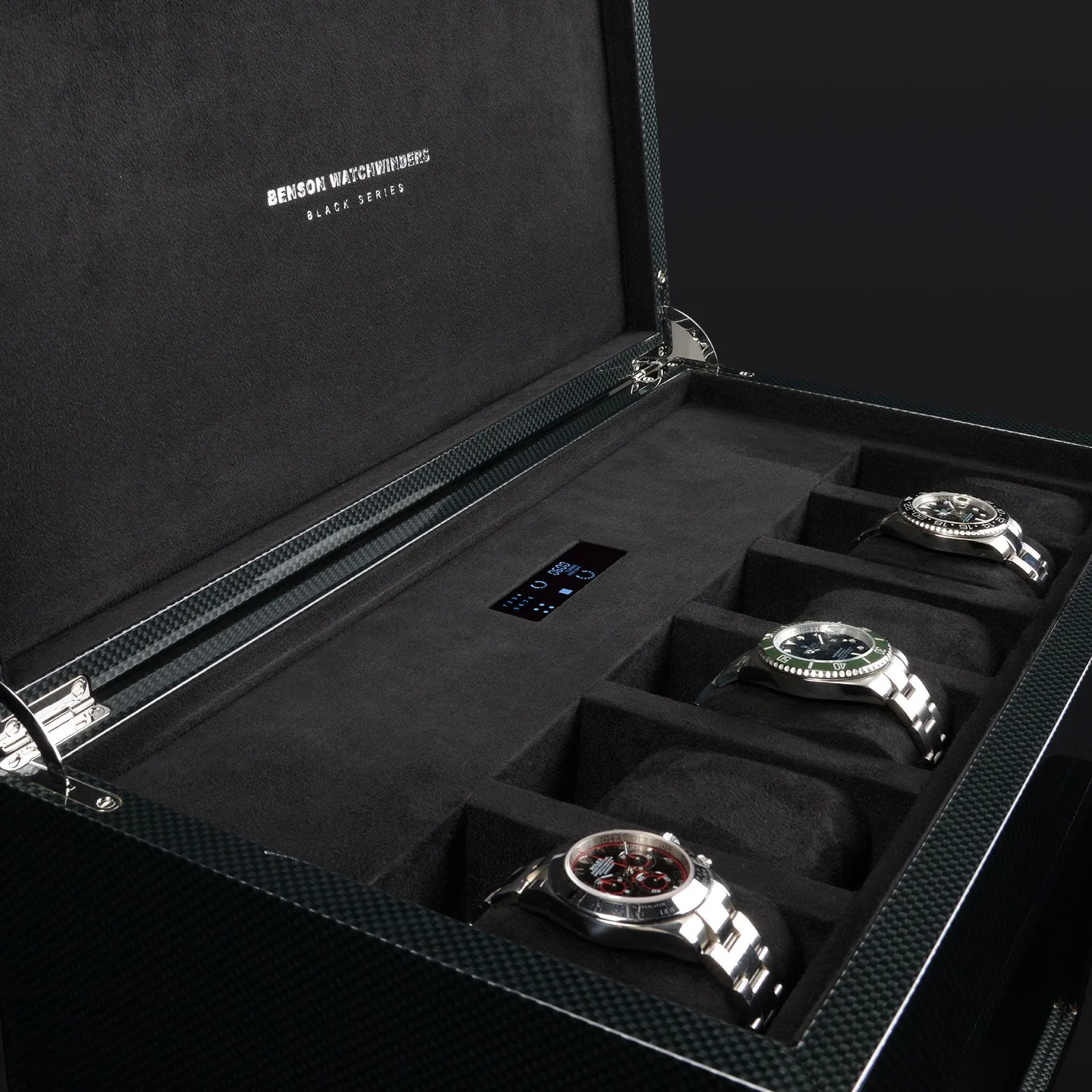 Benson Watch Winder Black Series 8.16 CF Carbon sold by Jura Watches product image thumbnail 3