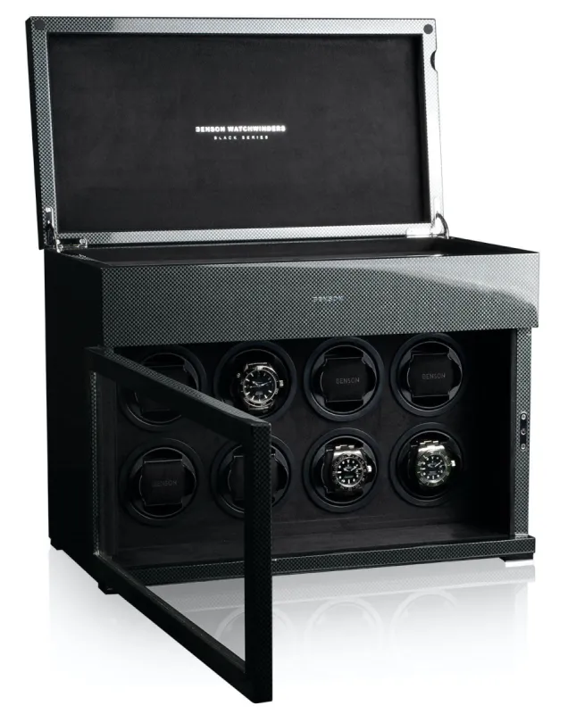Benson Watch Winder Black Series 8.16 CF Carbon made by Jura Watches