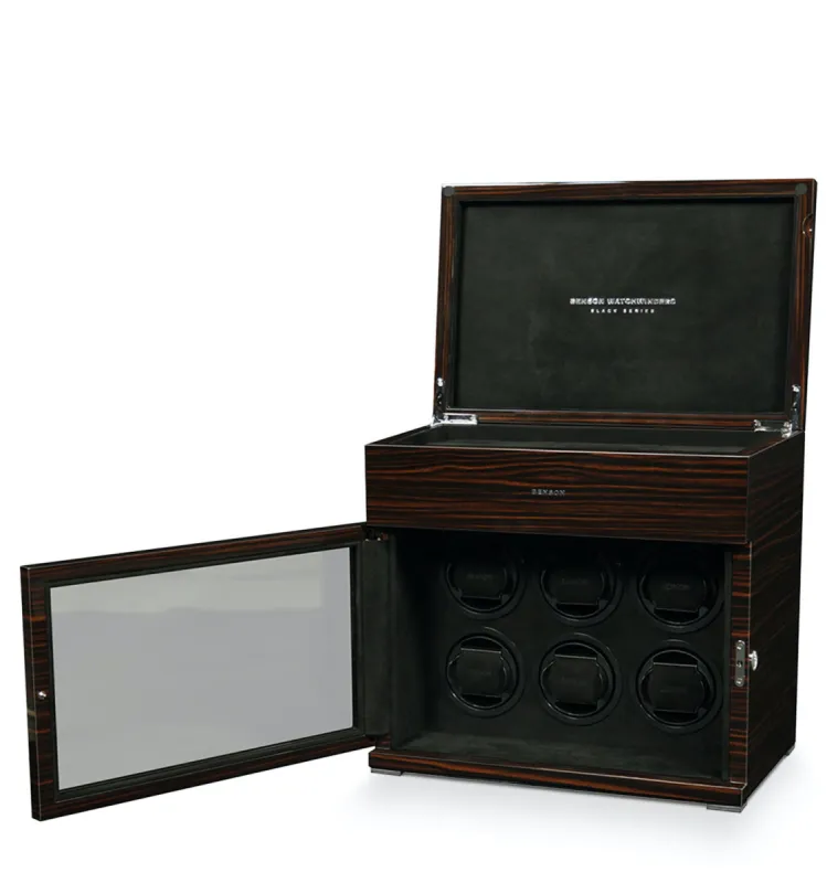 Benson Watch Winder Black Series 6.16 MA Macassar made by Jura Watches