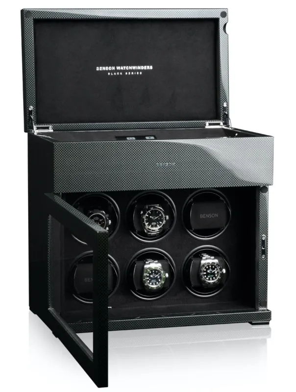 Benson Watch Winder Black Series 6.16 CF Carbon made by Jura Watches