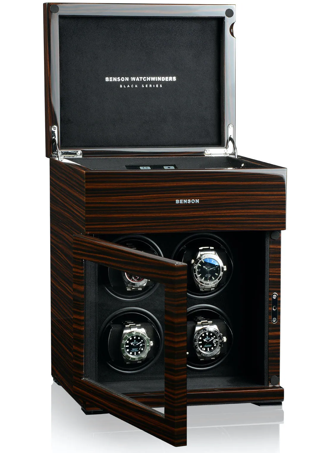 Benson Watch Winder Black Series 4.16 MA Macassar sold by Jura Watches