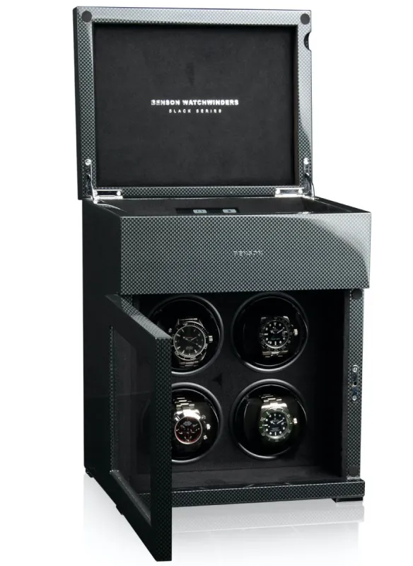 Benson Watch Winder Black Series 4.16 CF Carbon made by Jura Watches
