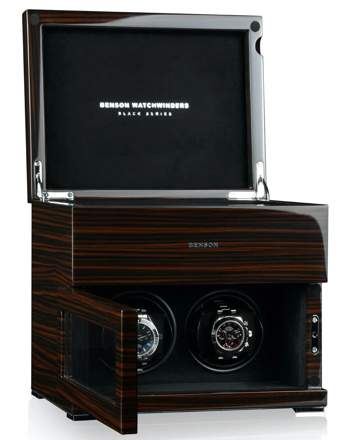 Benson Watch Winder Black Series 2.16 MA Macassar sold by Jura Watches