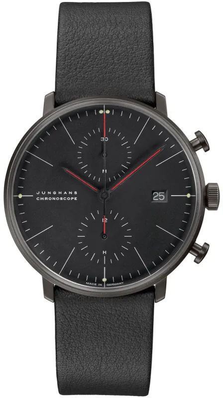 Junghans Max Bill Chronoscope Bauhaus Watch made by Jura Watches
