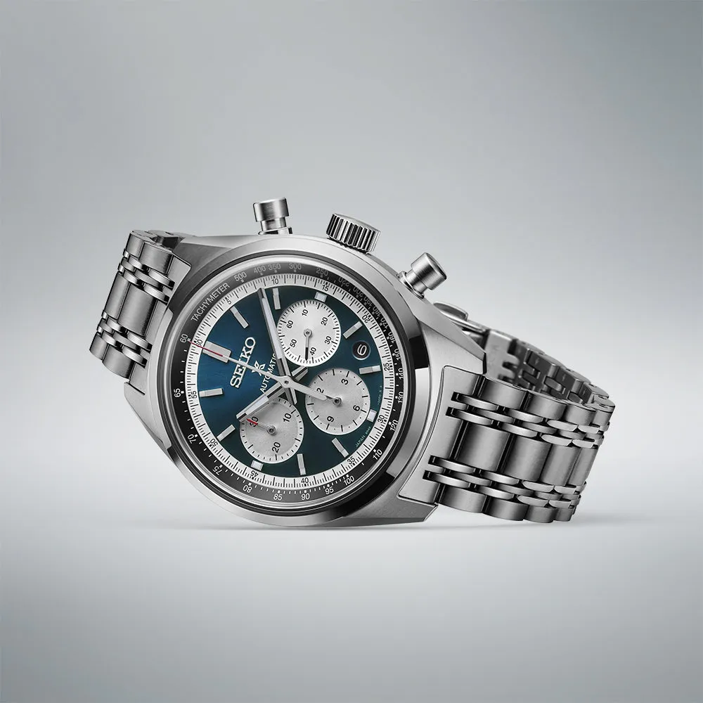 Seiko Prospex Speedtimer Sunrise Blue 1973 Mechanical Chronograph Watch sold by Jura Watches product image thumbnail 3