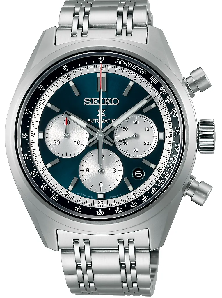 Seiko Prospex Speedtimer Sunrise Blue 1973 Mechanical Chronograph Watch sold by Jura Watches