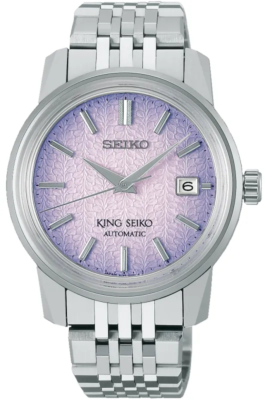 King Seiko KSK 6L Tenjin Fuji Violet Watch made by Jura Watches