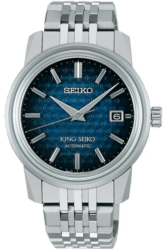 King Seiko KSK 6L Kameido Blue Watch D made by Jura Watches