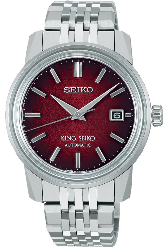 King Seiko KSK 6L Garyu-Bai Red Watch made by Jura Watches