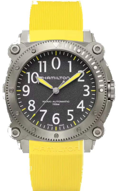 Hamilton Khaki Navy Belowzero Auto Titanium Watch sold by Jura Watches