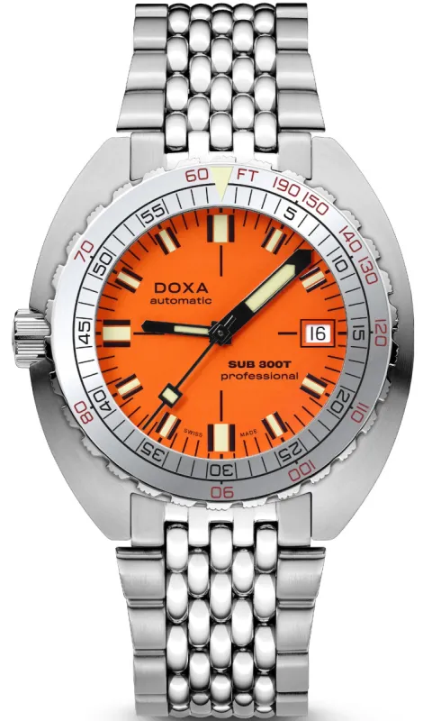 Doxa SUB 300T Aristera Limited Edition Watch made by Jura Watches