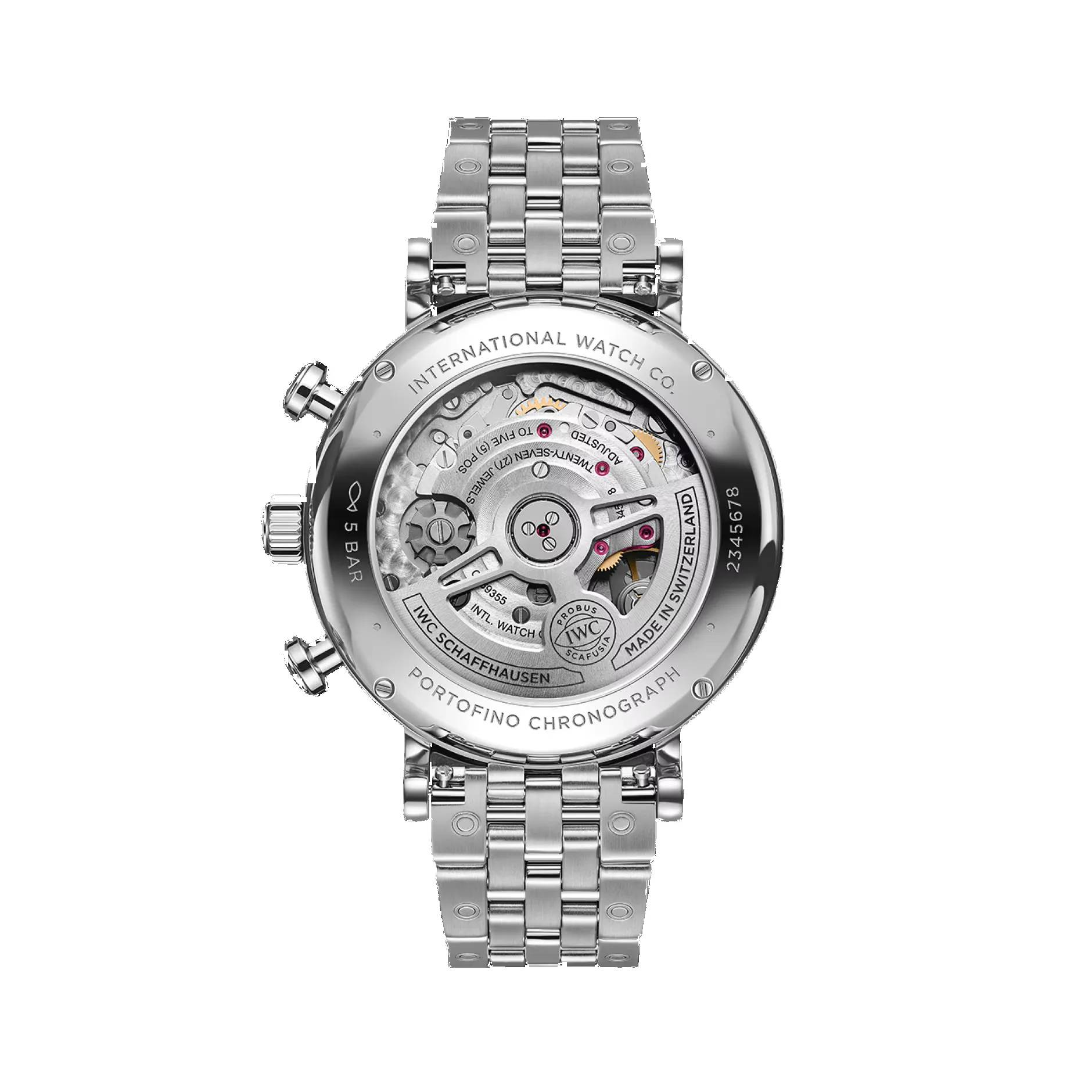 IWC Portofino Chronograph 39 Bracelet Watch sold by Jura Watches product image thumbnail 2