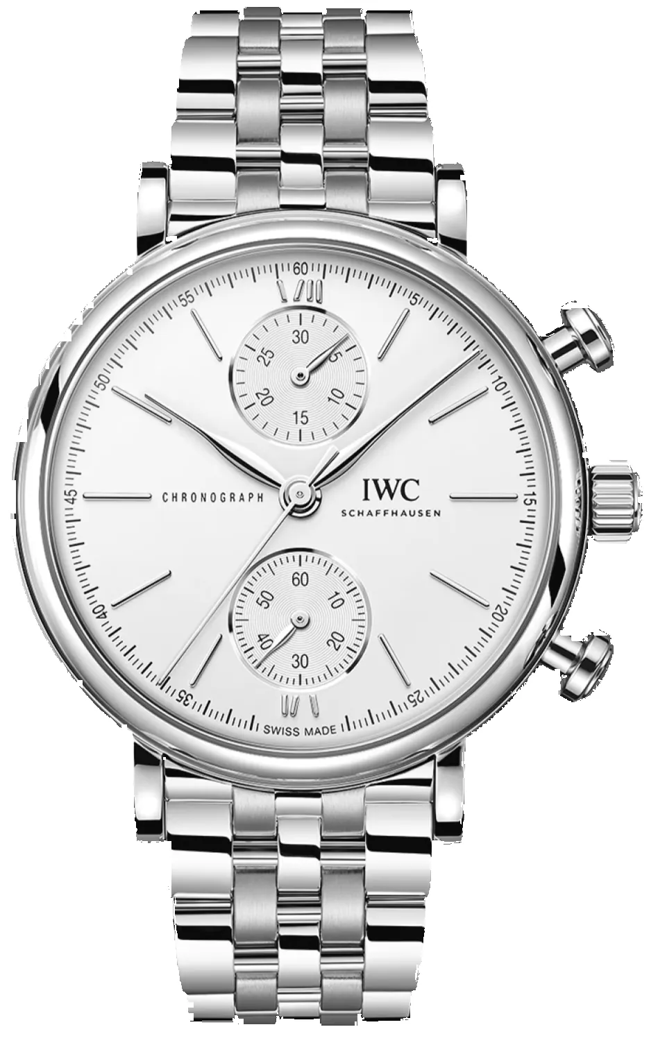 IWC Portofino Chronograph 39 Bracelet Watch sold by Jura Watches