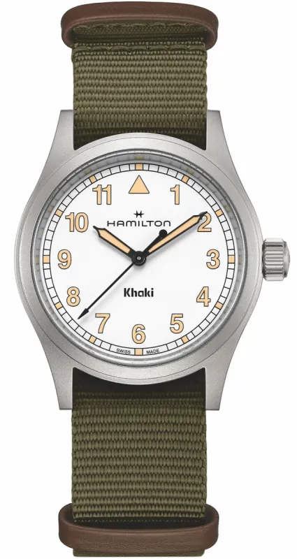 Hamilton Khaki Field Quartz Watch sold by Jura Watches