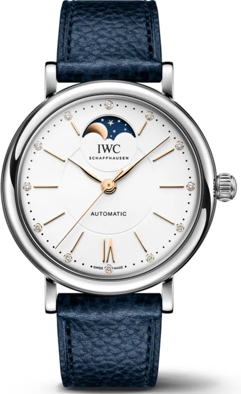 IWC Portofino Automatic Moon Phase 37 Watch made by IWC