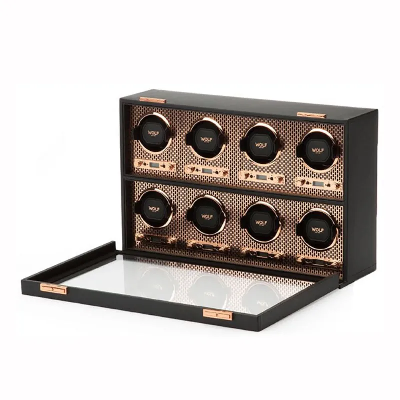WOLF Watch Winder Axis 8 Piece Copper made by WOLF