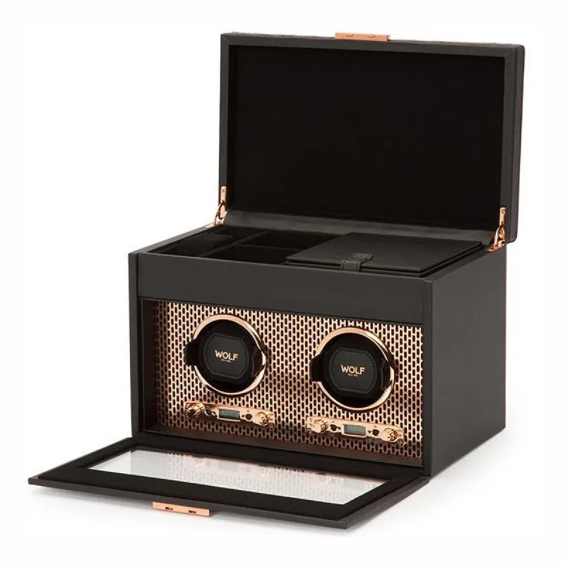 WOLF Watch Winder Axis Double Copper sold by Jura Watches
