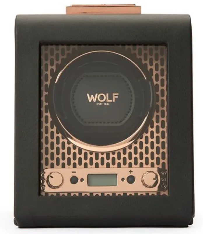 WOLF Watch Winder Axis Single Copper sold by Jura Watches