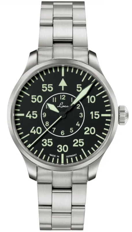Laco Pilot Basic Aachen 39 Bracelet made by Jura Watches