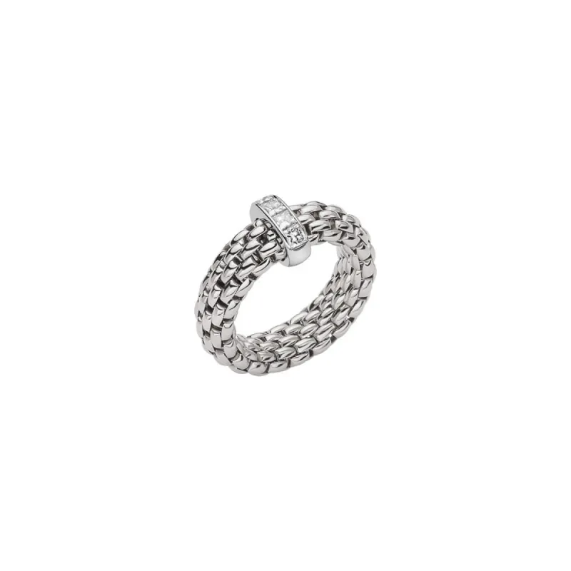 Fope Vendome 18ct White Gold 0.35ct Diamond Ring sold by Jura Watches