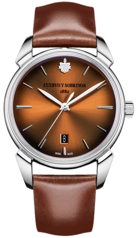Cuervo y Sobrinos Historiador Asturias Brown sold by Jura Watches