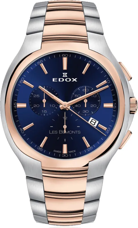 Edox Les Bemonts Chrono Quartz made by Edox