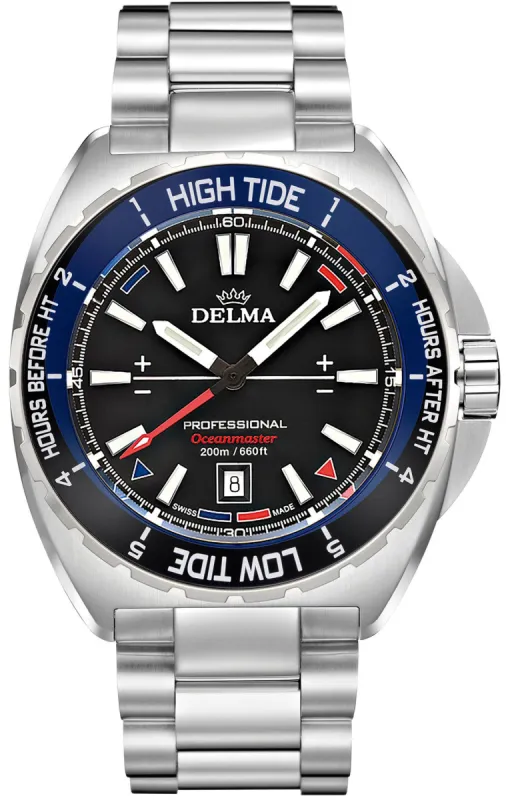 Delma Oceanmaster Tide sold by Jura Watches