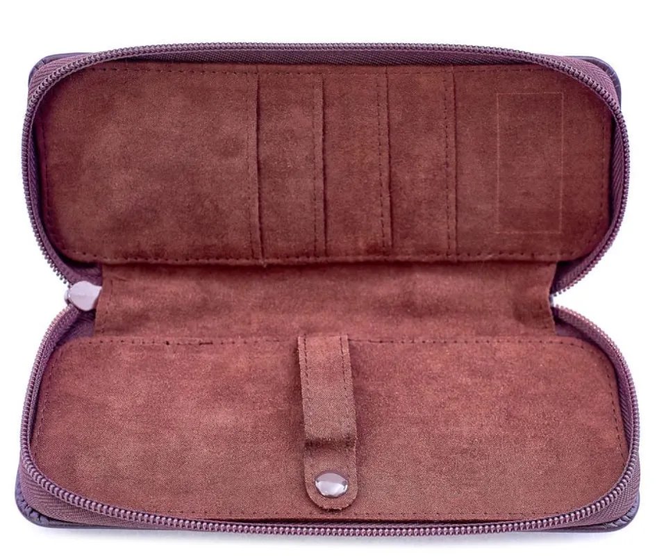 Leanschi Watch Case Chocolate Brown sold by Jura Watches