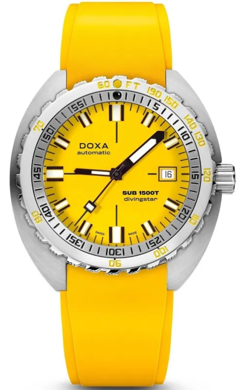 Doxa SUB 1500T Divingstar Rubber sold by Jura Watches