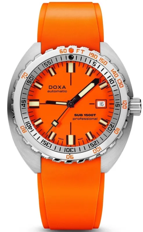 Doxa SUB 1500T Professional Rubber sold by Jura Watches