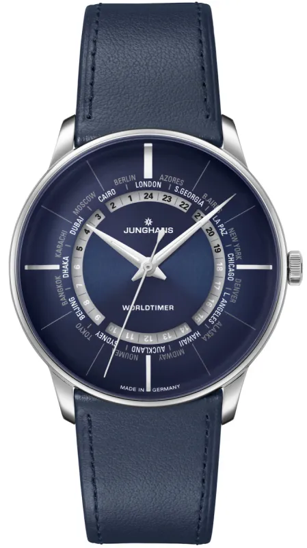 Junghans Meister Worldtimer made by Jura Watches