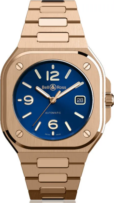 Bell & Ross BR 05 Blue Gold made by Jura Watches