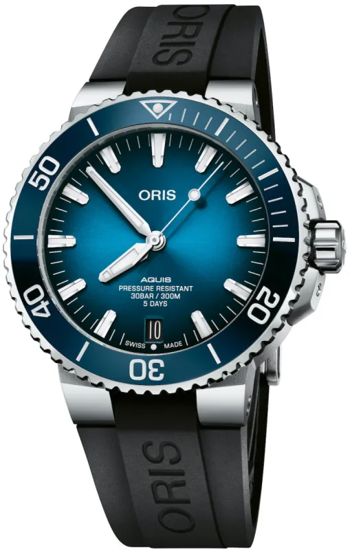 Oris Aquis Date Calibre 400 Rubber sold by Jura Watches