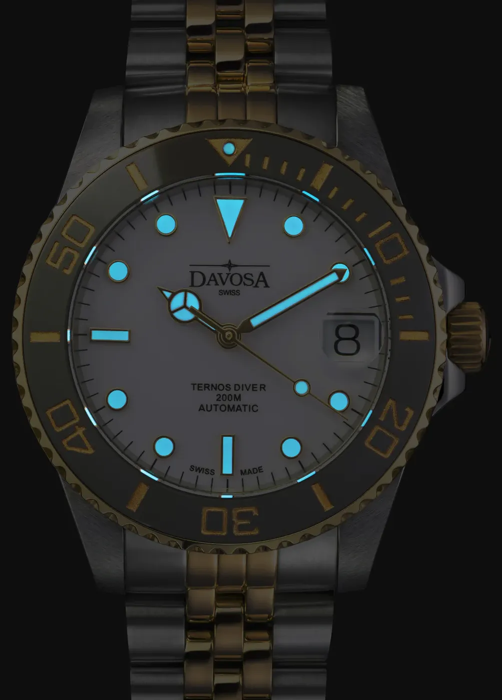 Davosa Ternos Medium Ceramic Watch sold by Jura Watches product image thumbnail 2