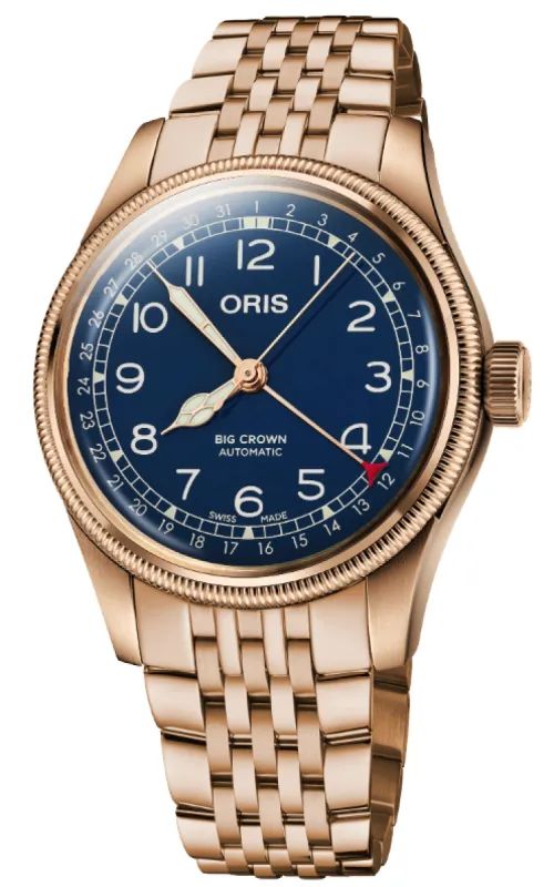 Oris Big Crown Pointer Date Bronze Blue sold by Jura Watches