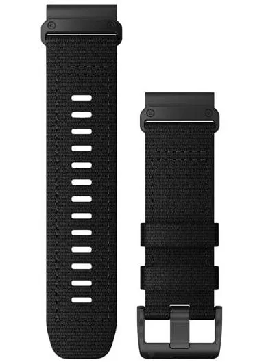 Garmin Strap QuickFit 26 Tactical Black Nylon sold by Jura Watches