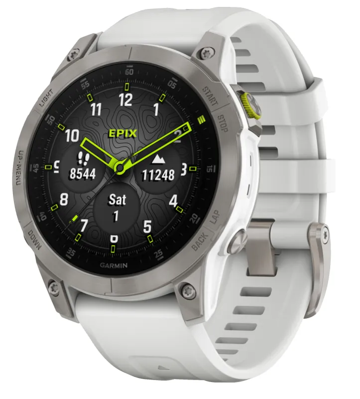 Garmin Epix Gen 2 Carrera White sold by Jura Watches
