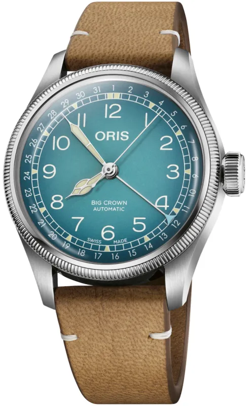 Oris Big Crown Pointer Date Cervo Volante Blue sold by Jura Watches