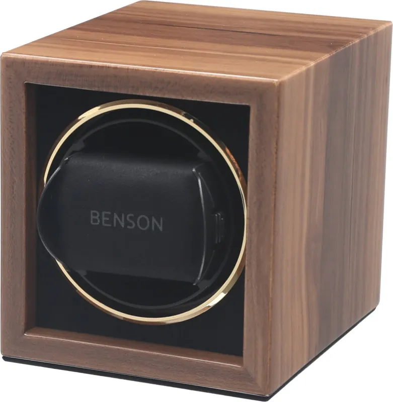 Benson Watch Winder Compact Single 1.WAG Brown made by Jura Watches