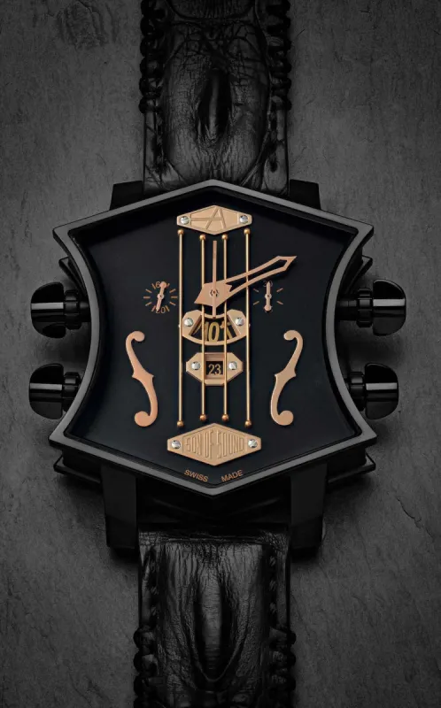 ArtyA Son of Sound Black Gold Limited Edition Watch sold by Jura Watches