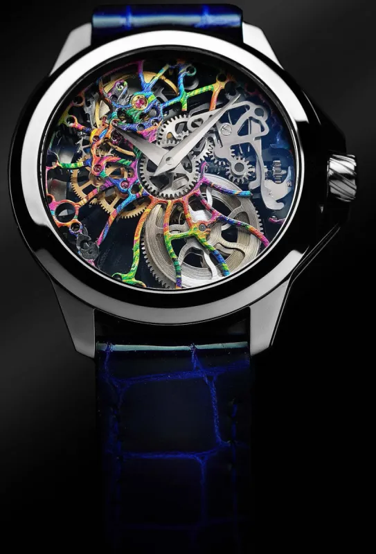 ArtyA Son of Gears Steel Shams Multicolored Limited Edition Watch sold by Jura Watches