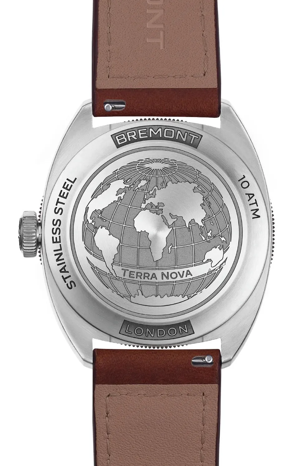 Bremont Terra Nova 40.5 Turning Bezel Power Reserve Blue Leather Watch sold by Jura Watches product image thumbnail 2