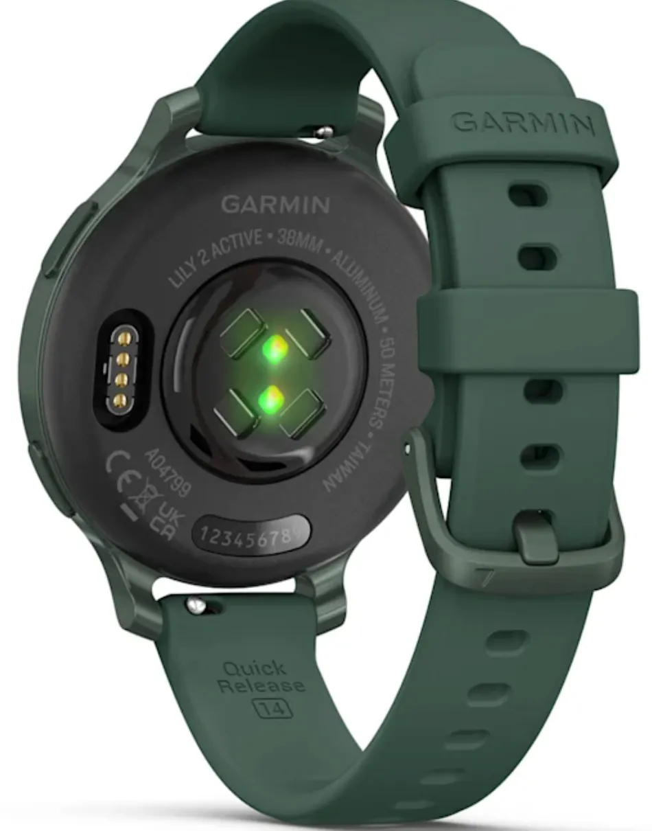 Garmin Lily 2 Active Jasper Green Watch sold by Jura Watches product image thumbnail 4