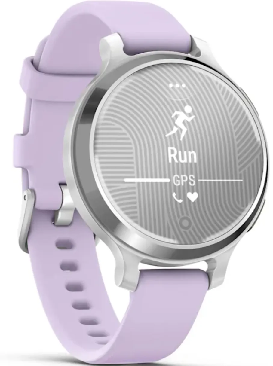 Garmin Lily 2 Active Silver Jasmine Purple Watch sold by Jura Watches product image thumbnail 3