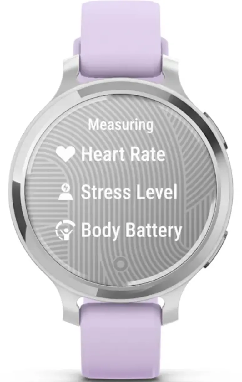 Garmin Lily 2 Active Silver Jasmine Purple Watch sold by Jura Watches product image thumbnail 5
