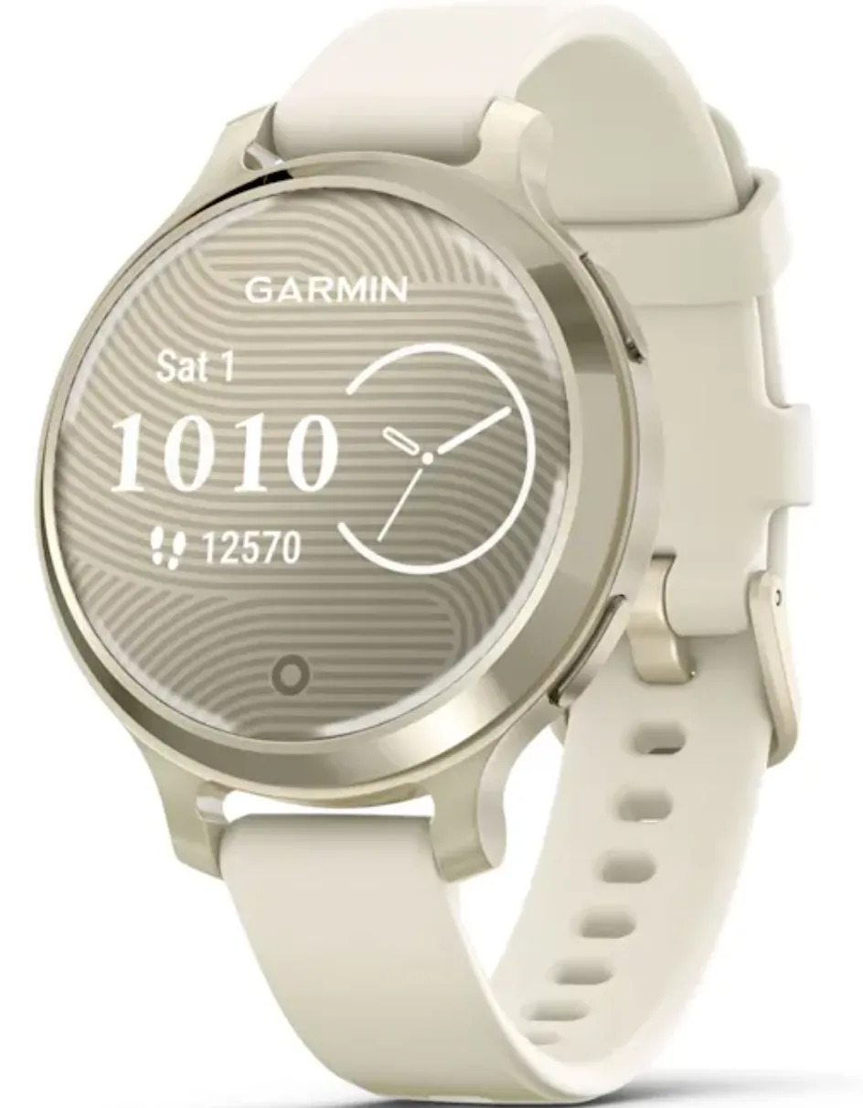 Garmin Lily 2 Active Lunar Gold and Bone Watch sold by Jura Watches