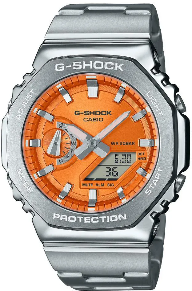 G-Shock 2110 Metallic Orange Dual Display Watch sold by Jura Watches product image thumbnail 2