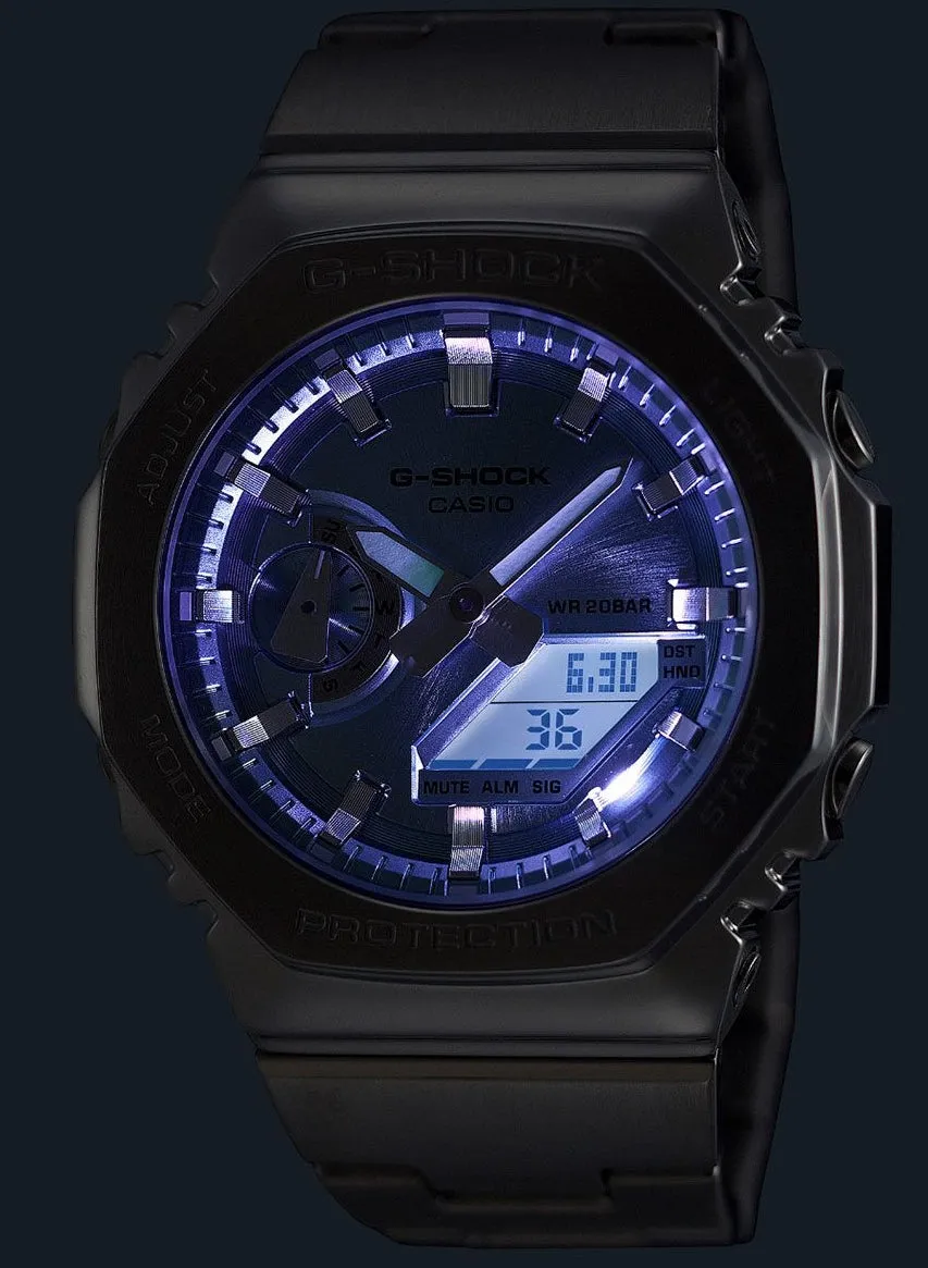 G-Shock 2110 Metallic Blue Dual Display Watch sold by Jura Watches product image thumbnail 4