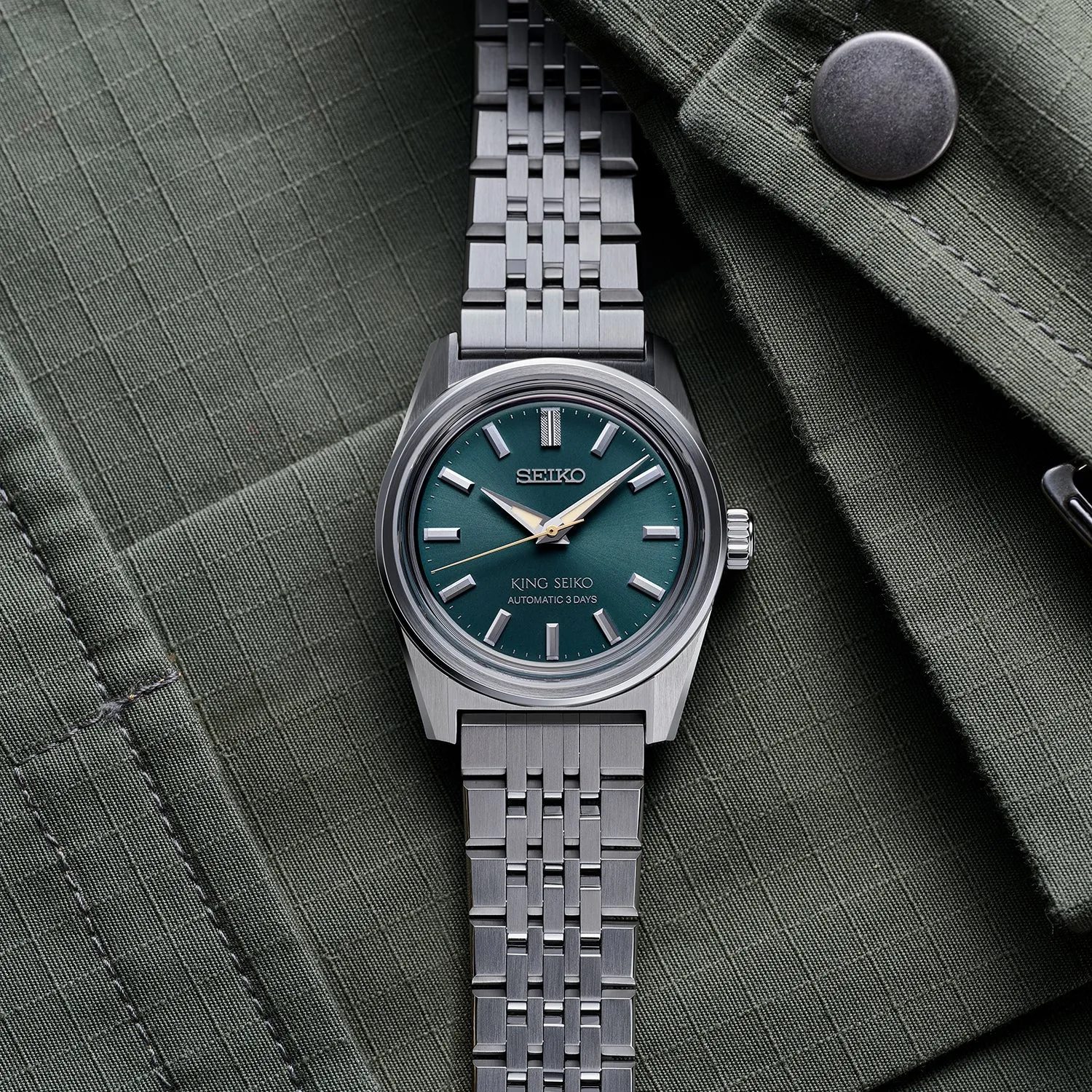 King Seiko KSK 6R in Preppy Green Watch sold by Jura Watches product image thumbnail 5